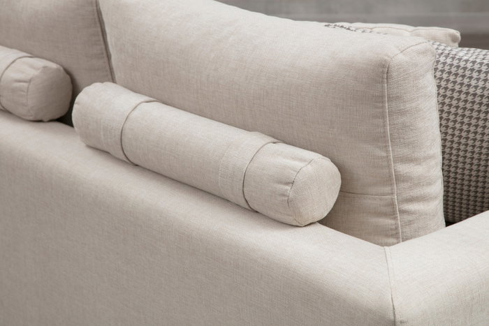 Atelier Del Sofa Line With Side Table - Beige